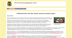 Desktop Screenshot of 2cvclub.stadt-hommingberg.de